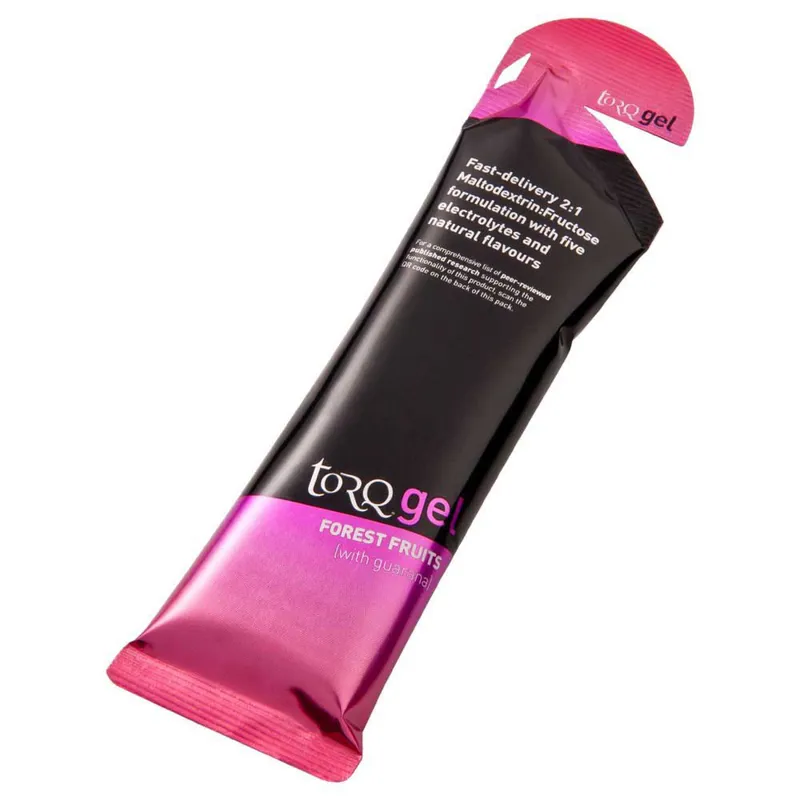 Torq Caffeinated Energy Gel with Guarana - Forest Fruits